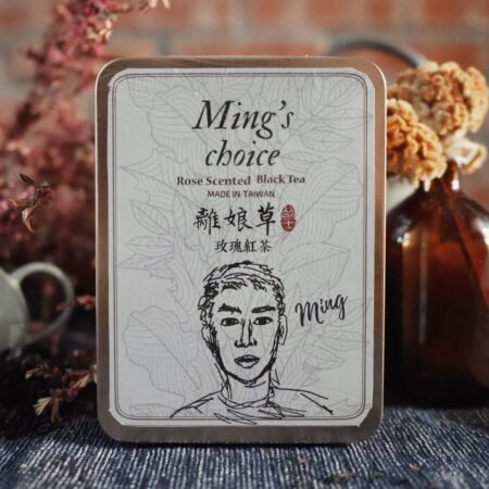 離娘草 玫瑰紅[鐵盒]
Rose Petals Black Tea